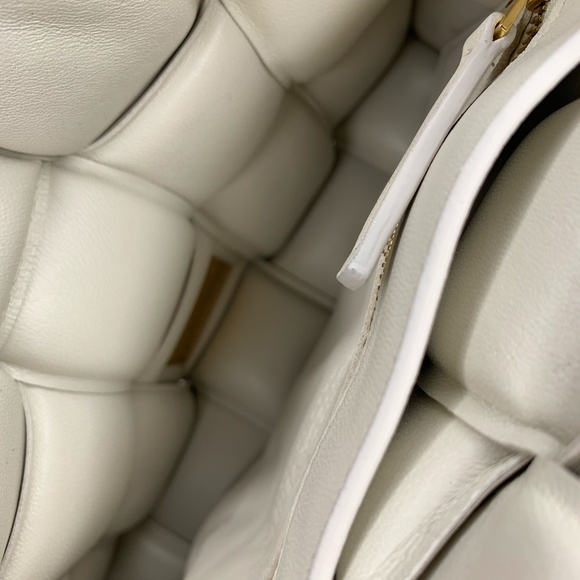 Bottega Veneta Padded Cassette Classic White Leather - Picture 11 of 16